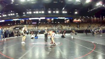 190 lbs Champ. Round 3 - Landon Dickerson, New Smyrna Beach Sr H S vs Tre Driggett, Merritt Island