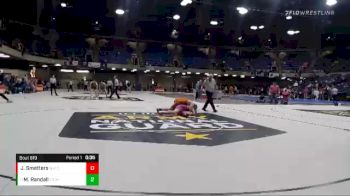 195 lbs Cons. Round 5 - Mason Randall, Mount Vernon vs Jacob Smetters, Naperville Central