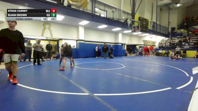 165 lbs Consolation - Ethan Carney, Wilson-Henryetta vs Elijah Brown, Victory Christian School
