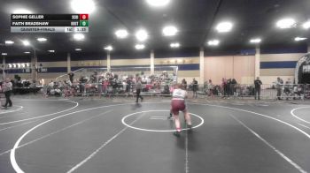 Quarterfinal - Sophie Geller, Scripps Ranch HS vs Faith Bradshaw, Khutulun