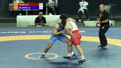 130 kg Quarterfinal - Cohlton Schultz, USA vs Marko Milanovic, CRO