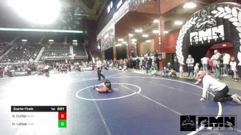 62 lbs Quarterfinal - Sully Cutter, Black Fox Wr Ac vs Halen Lahoe, Thermopolis WC