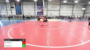 165 lbs Round Of 16 - Meghan Wiebe, MA vs Bianaca Macias, CA