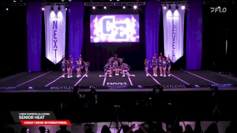 Cheer Express - Senior Heat [2025 USASF Cheer-International] 2025 Next Level Nationals