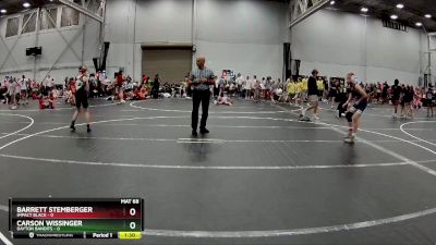 98 lbs Round 4 (8 Team) - Barrett Stemberger, Impact Black vs Carson Wissinger, Dayton Bandits