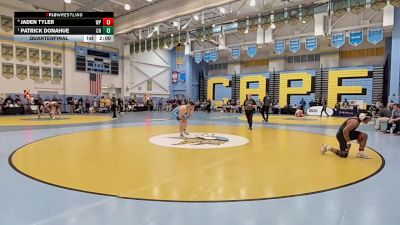 215 lbs Quarterfinal - Patrick Donahue, Cape Henlopen H S vs Jaden Tyler, William Penn H.S.