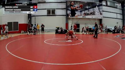 61 kg Cons. Round 2 - Marcel Lopez, Southern Illinois Regional Training Center vs Anthony Hughes, Knights Wrestling Club