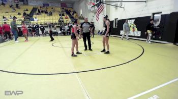 117 lbs Consolation - Hollynn Lawson, Fairland JH vs Tayen James, Jay Junior High