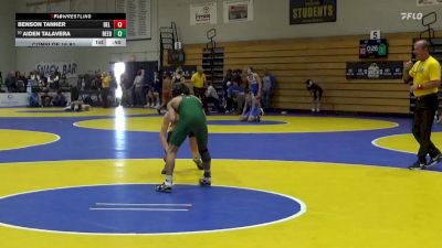 109 lbs Consi Of 16 #1 - Benson Tanner, Del Oro vs Aiden Talavera, Reedley