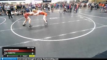 160 lbs Cons. Round 4 - Rade Ostrander, TX vs Tad Forsyth, KS