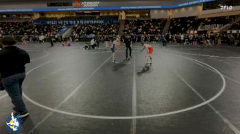 132 lbs Champ. Round 1 - Nicholas Garcia, Aurora (Marmion Academy) vs Ayden Shuey, DeKalb