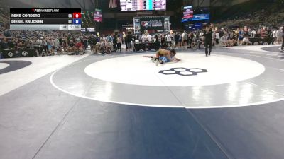 126 lbs Cons. Rd Of 64 - Rene Cordero, California vs Diesel Knudsen, Utah
