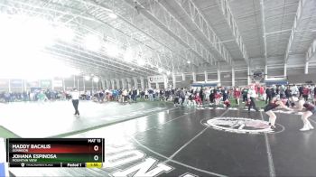 110 lbs Champ. Round 1 - Maddy Bacalis, Gunnison vs Johana Espinosa, Mountain View