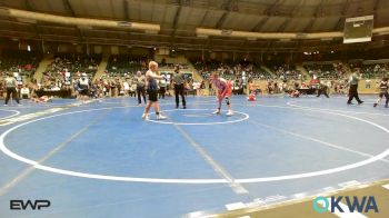 140 lbs Consolation - Levi Jenkins, Collinsville Cardinal Youth Wrestling vs Ridge Nuttle, Woodland Wrestling Club