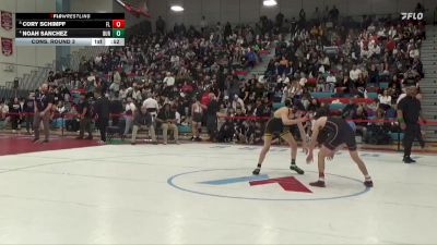 120 lbs Cons. Round 3 - Noah Sanchez, Durango vs Cory Schimpf, Faith Lutheran