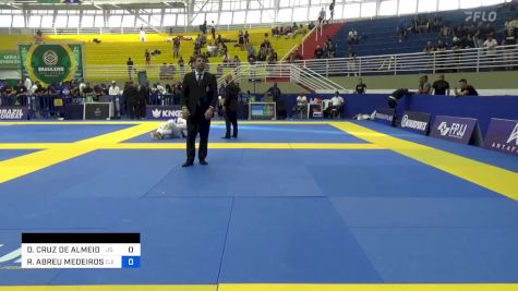 DIEGO CRUZ DE ALMEIDA vs RICARDO ABREU MEDEIROS 2023 Brasileiro Jiu-Jitsu IBJJF