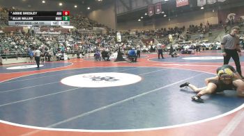 5A 120 lbs Quarterfinal - Abbie Bresley, Arkansas High vs Ellie Miller, MOUNTAIN HOME HIGH SCHOOL