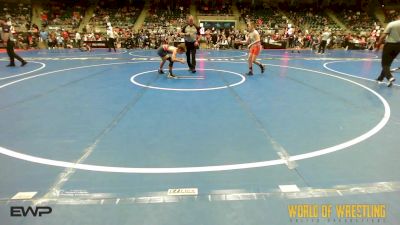 96 lbs Round Of 16 - Garrett Smith, King Select vs Jackson Beckley, Team Tulsa Wrestling Club