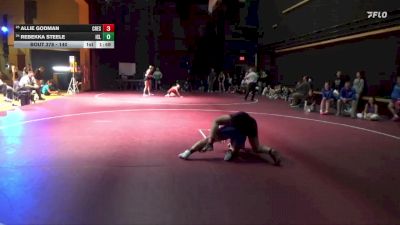 140 lbs Round 3 - Rebekka Steele, Iowa City Liberty vs Allie Godman, Crestwood