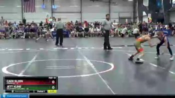 80 lbs Round 1 - Jett Kline, Oklahoma Outlaws vs Cade Elzen, PINnacle