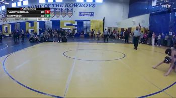 132 lbs Cons. Round 4 - Avrey Montilla, Wellington Community Hs vs Liam Weber, Jesuit