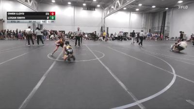 98 lbs Round 2 (4 Team) - Logan Smith, Sly Fox vs Owen Lloyd, Steller Trained Greedo