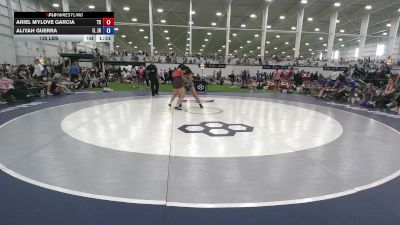 135 lbs Ariel Mylove Garcia, Texas vs Aliyah Guerra, Illinois