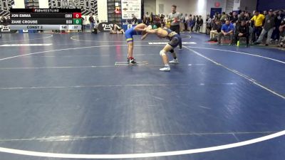 127 lbs Consy 2 - Jon Emma, Canon-McMillan vs Zane Crouse, Bishop McDevitt