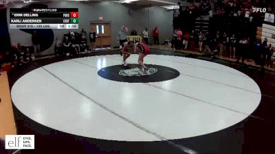 135 lbs. Champ. Round 2 - Karli Andersen, Centralia vs Erin Delling, Parkway Central