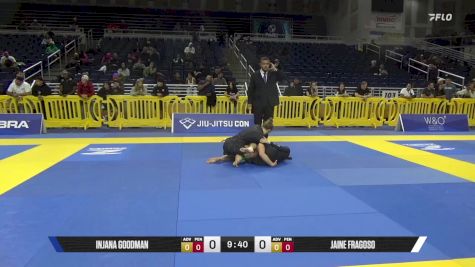 Jaine Fragoso vs Injana Goodman 2025 Pan IBJJF Jiu-Jitsu No-Gi Championship