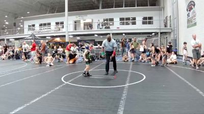 52 lbs Semis (4 Team) - Levi Palermo, New England Gold vs Nolan Hawes, Full Circle