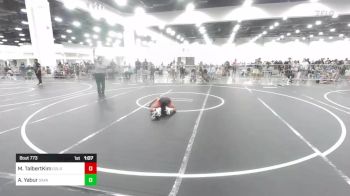 72 lbs Rr Rnd 4 - Makaylie TalbertKim, Golden Backs MRTC vs Addison Yabur, Savage House WC