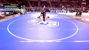 120 lbs Champ. Round 1 - Jayleee Itzep-Escobar, Bellport-11 vs Makenzie Harbour, Shenendehowa-2