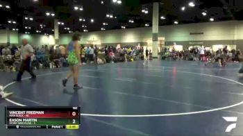 182 lbs Round 3 (6 Team) - Eason Martin, Storm Wrestling vs Vincent Freeman, MXW Black