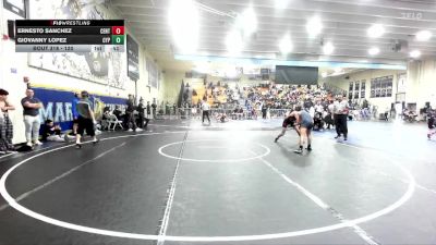 120 lbs Cons. Round 3 - Giovanny Lopez, Cypress vs Ernesto Sanchez, Centennial