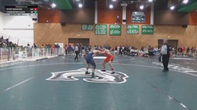 149 lbs Cons. Semi - Christopher Garza, Leemore vs Wyatt Madalena, Lassen College