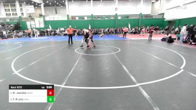 160 lbs Consi Of 8 #1 - Kyle Jacobs, Msgr Farrell vs Tristan Robinson-july, Ossining