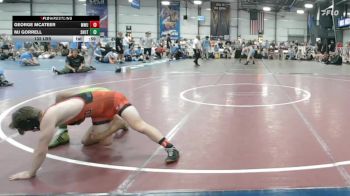 132 lbs Round Of 64 - George McAteer, MetroWest United Black vs MJ Gorrell, Team Shutt Bowman (TSB)