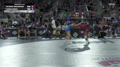 59 lbs 1st Place Match - Jacarra Winchester, USOPTC/ Titan Mercury Wrestling Club (TMWC) vs Alexis Janiak, Titan Mercury Wrestling Club (TMWC)