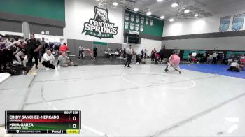 189 lbs Cons. Round 4 - Cindy Sanchez-Mercado, Lawndale vs Maya Garza, Newbury Park