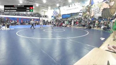 150 lbs Cons. Round 1 - Pierce Phillips, Pocatello vs Dylan Hansen, St. Maries