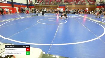 112 lbs Consi Of 8 #2 - Harley Greenway, Tulsa Union vs Calebe Silva Goncalves, Tulsa Union