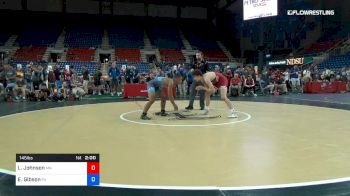 145 lbs Cons 8 #2 - Landen Johnson, Minnesota vs Erik Gibson, Pennsylvania