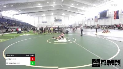 120 lbs Final - Josiah Neri, NM Bad Boyz vs Destin Maestas, Legends Of Gold Las Vegas