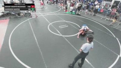 190 lbs Quarterfinal - Harrison Santos, Bonita vs Anthony DeSantis-Maldonado, Yucaipa Thunder Wrestling Club