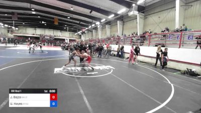 90 kg Rr Rnd 1 - Joseph Bajza, Bald Eagle Wrestling vs Urijah Hayes, Stout Wrestling Academy