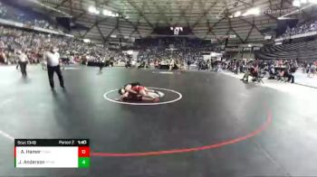 1A 138 lbs Cons. Semi - Asa Hamer, Castle Rock vs Jake Anderson, Mount Baker