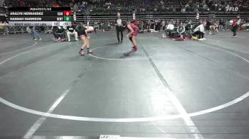 127 lbs Semifinal - Aralyn Hernandez, Kearny vs Hannah Harrison, Newton