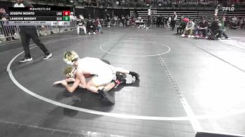112 lbs Consi Of 16 #2 - Joseph Monto, Lakeland vs Landon Wright, Clearview