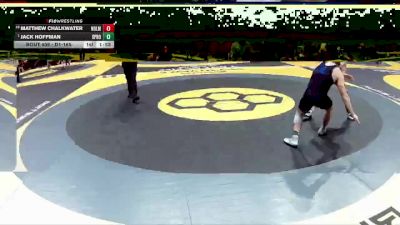 D1-165 lbs Champ. Round 1 - Jack Hoffman, Springboro vs Matthew Chalkwater, No. Olmsted